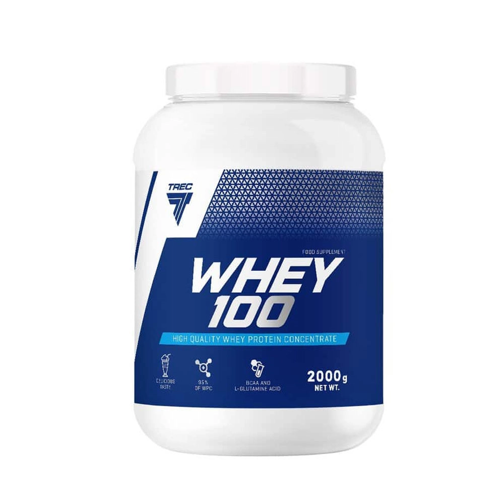 پروتئین وی 100 ترک نوتریشن 2000 گرمی WHEY 100 Trec Nutrition شاخص