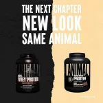 پروتئین وی انیمال | Animal 100% Whey Protein Powder عکس دوتایی