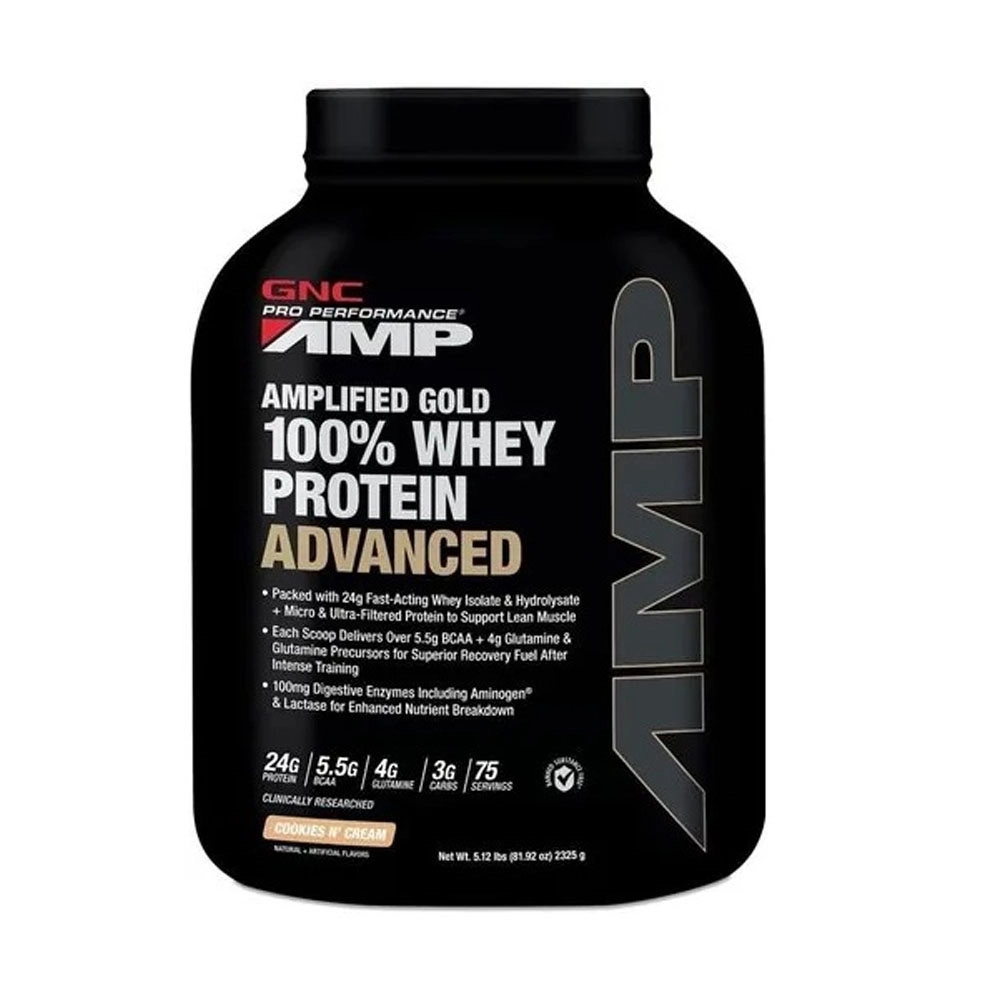 گلد پروتئین وی ادونس جی‌ان‌سی 2.2 کیلوگرم | GNC Gold Advanced Whey Protein شاخص