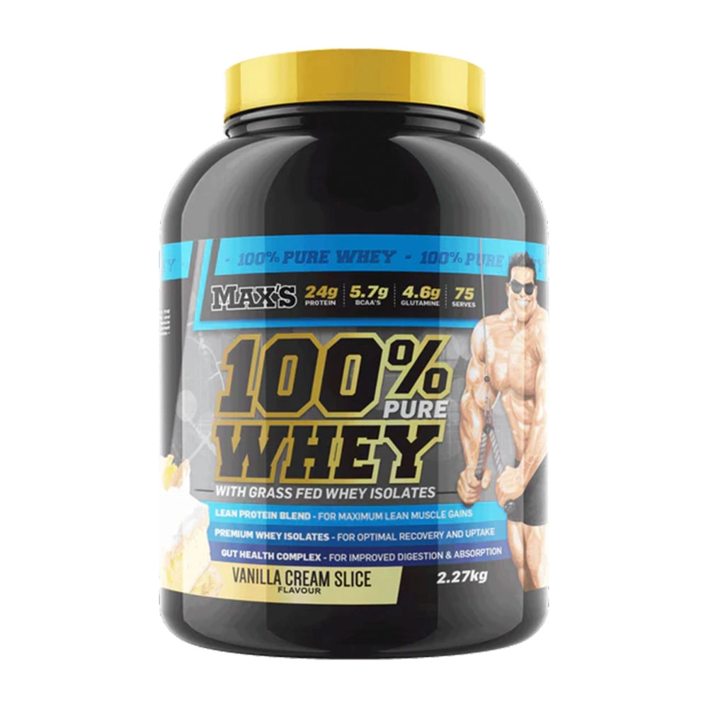 پروتئین وی مکسس 100٪ | MAX’S 100% WHEY Protein شاخص