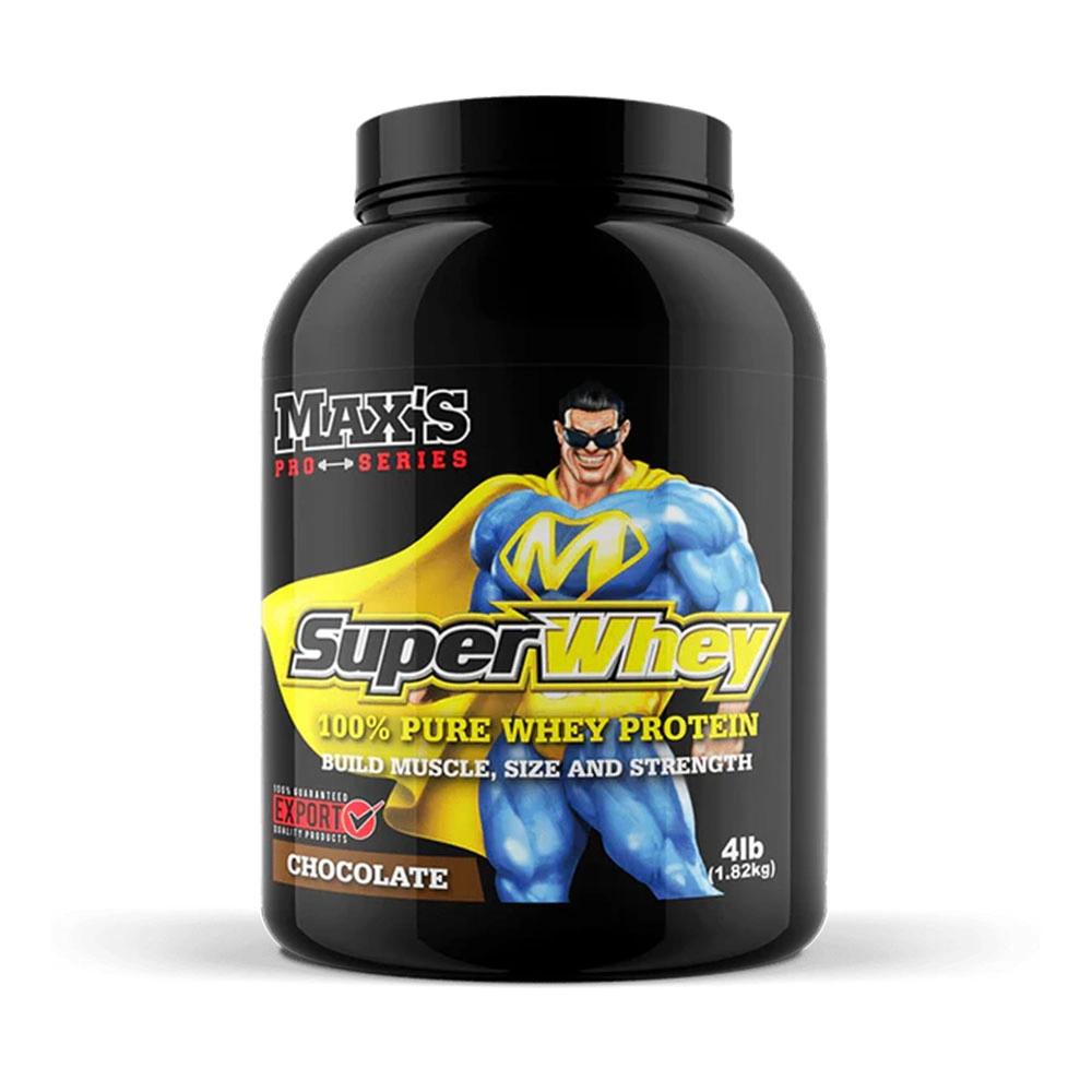 پروتئین سوپر وی مکسس ۱.۸۲ کیلو | MAX’S SUPERWHEY شاخص