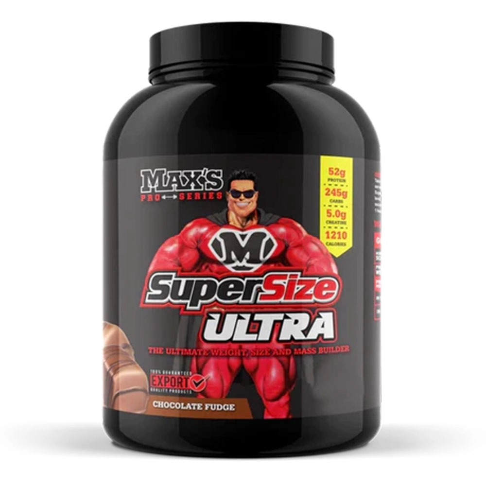 پودر پروتئین سوپر سایز اولترا مکسس ۴.۵۴ کیلوگرم | Max’s SuperSize Ultra شاخص