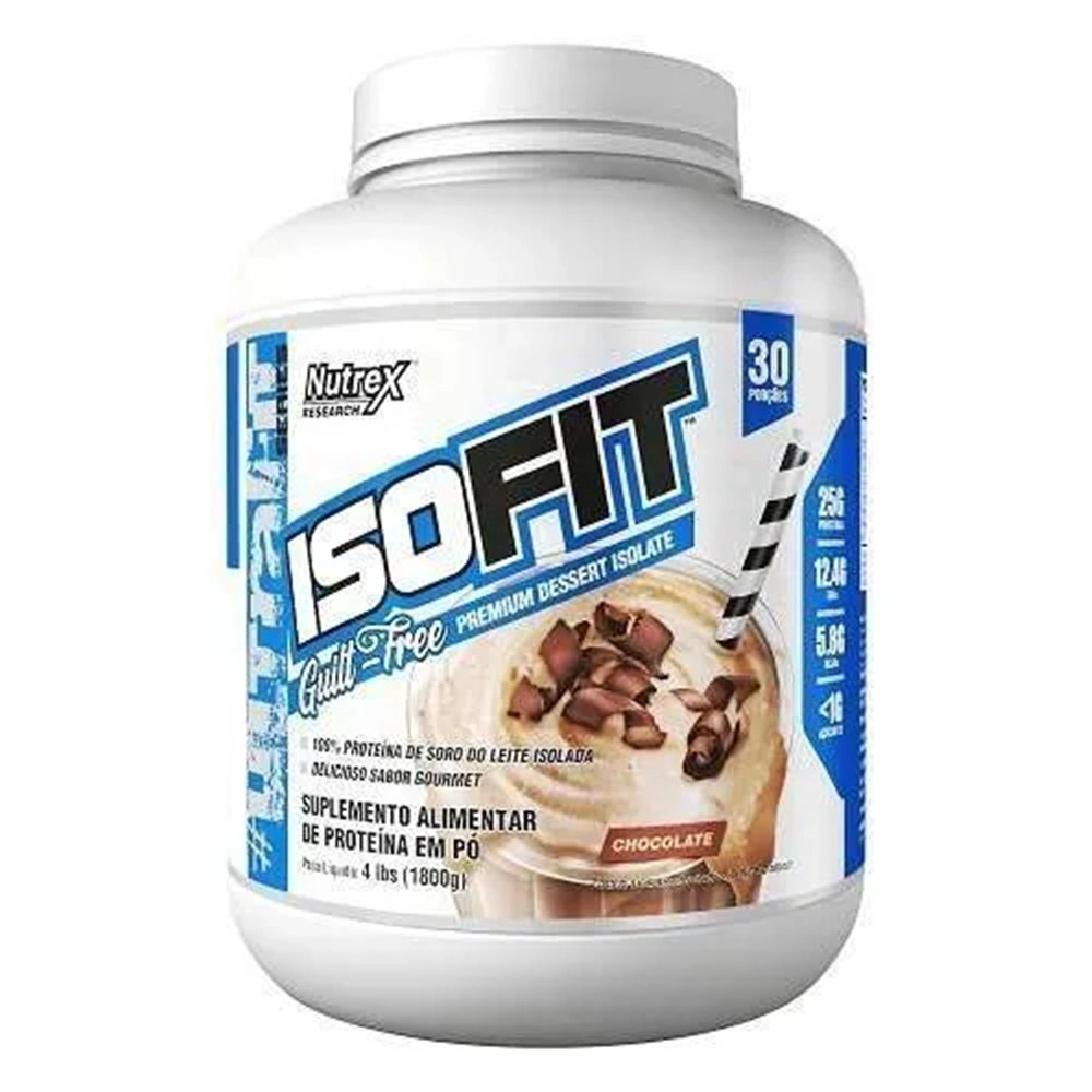 پودر پروتئین وی ایزوله ایزوفیت ناترکس Nutrex Research IsoFit Whey Protein Isolate شاخص