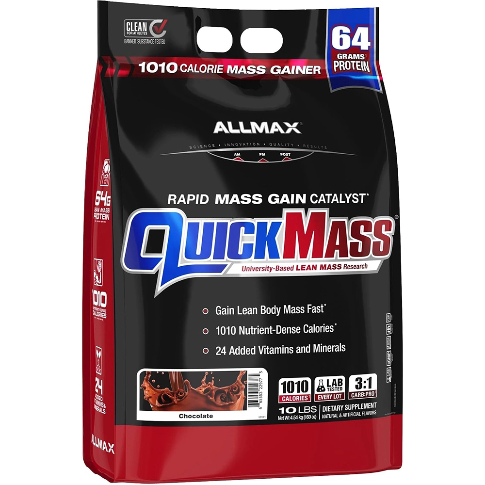 گینر کوئیک مس آلمکس | ALLMAX QuickMass Mass Gainer شاخص