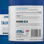 تائورین اپلاید نوتریشن 200 گرم | Applied Nutrition Taurine اطلاعات مکمل