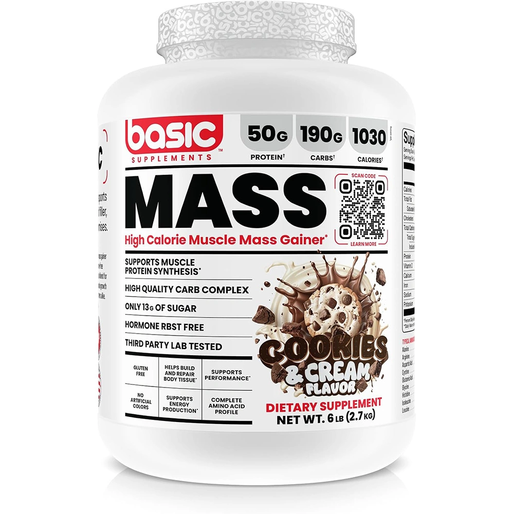 مکمل مس گینر بیسیک اصل 2.7 کیلوگرم | Basic Mass Gainer شاخص