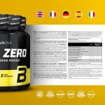 بی سی ای ای زیرو بایوتک 360 گرم | Biotech BCAA Zero اطلاعات