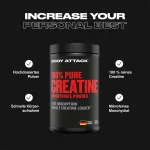 پیور کراتین بادی اتک 500 گرمی | Body Attack 100% Pure Creatine اطلاعات