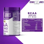 بی سی ای ای دنیس جیمز 4800 میلی گرم | Dennis James BCAA اطلاعات