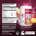 پمپ انرجایز دایماتیز | Dymatize Energyze Pre Workout اطلاعات