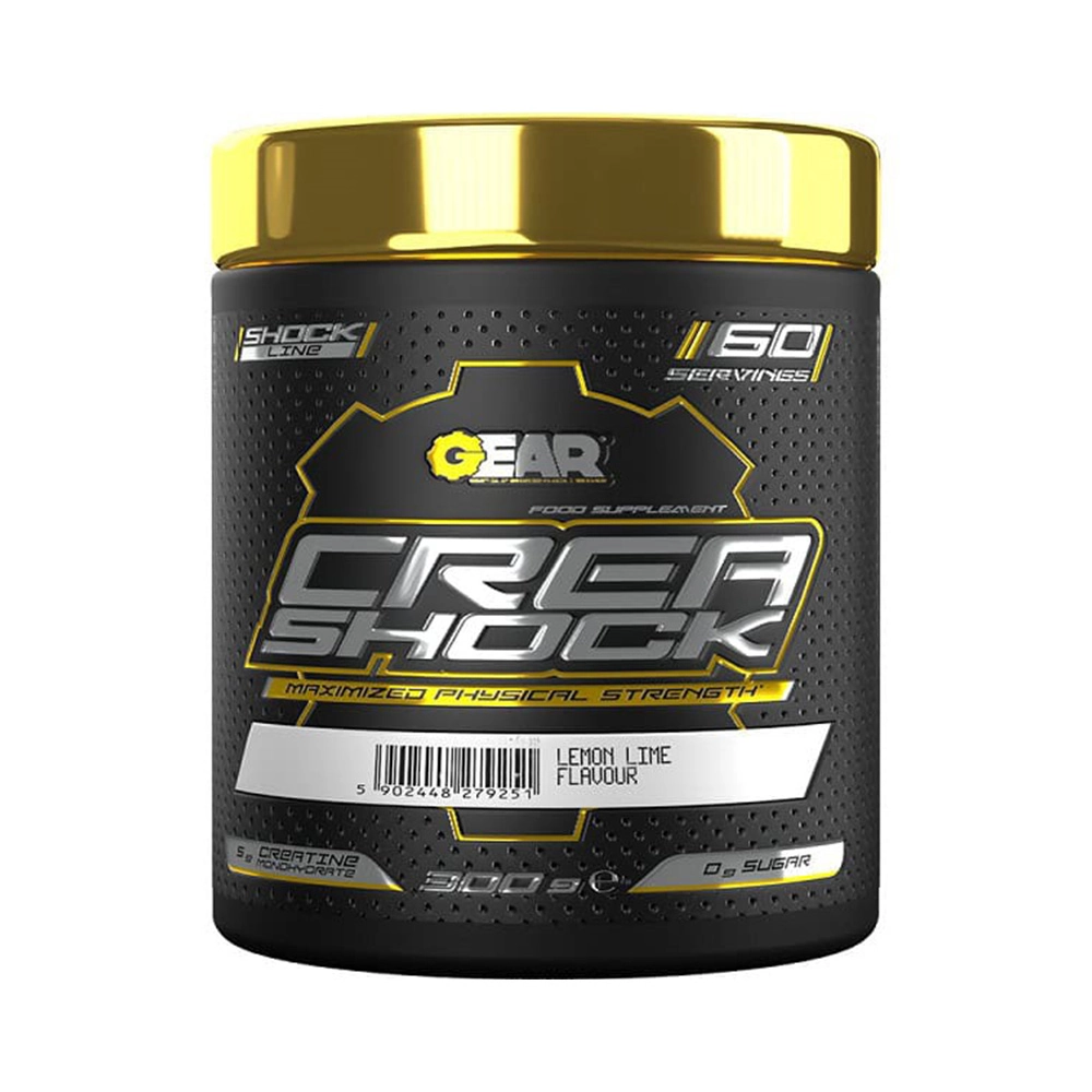 کراتین کرا شوک گیر نوتریشن 300 گرم | GEAR Nutrition CREA SHOCK شاخص