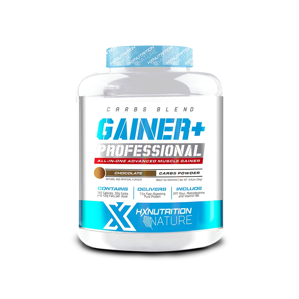 گینر پلاس پروفشنال اچ ایکس | HX NATURE GAINER PLUS 3KG شاخص