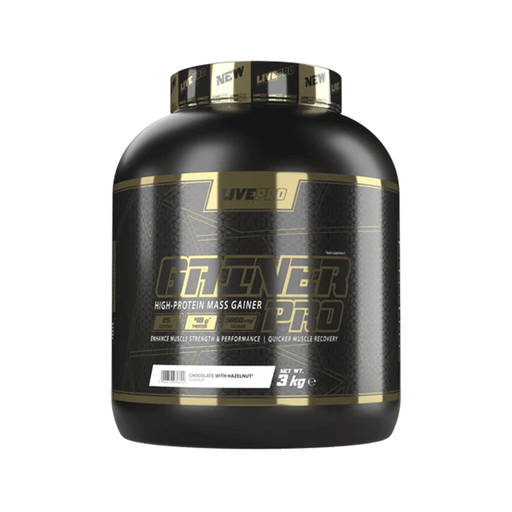 گینر پرو لایو پرو | LIVEPRO Gainer Pro 3KG شاخص