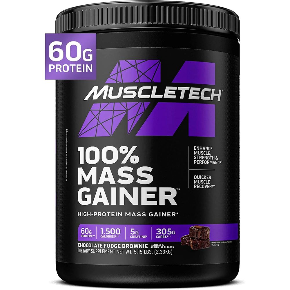 مس گینر 100 درصد ماسل تک | MuscleTech 100% Mass Gainer شاخص