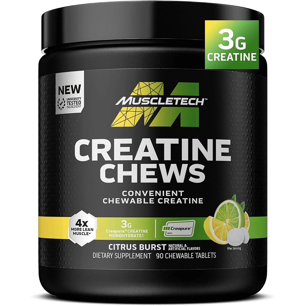کراتین جویدنی ماسل تک 90 عددی | MuscleTech Creatine Chews شاخص