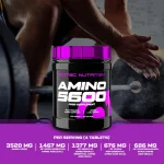 آمینو 5600 سایتک نوتریشن | Scitec Nutrition Amino 5600 ویژگی ها