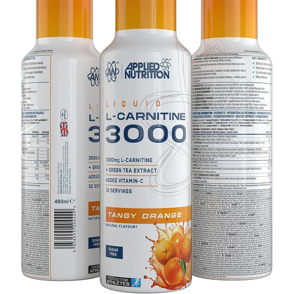 مایع ال کارنیتین اپلاید 3000 | Applied L-Carnitine 3000 Liquid شاخص