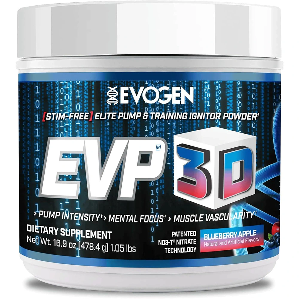 مکمل قبل از تمرین ایوژن EVP 3D | پمپ سه بعدی ایووژن شاخص