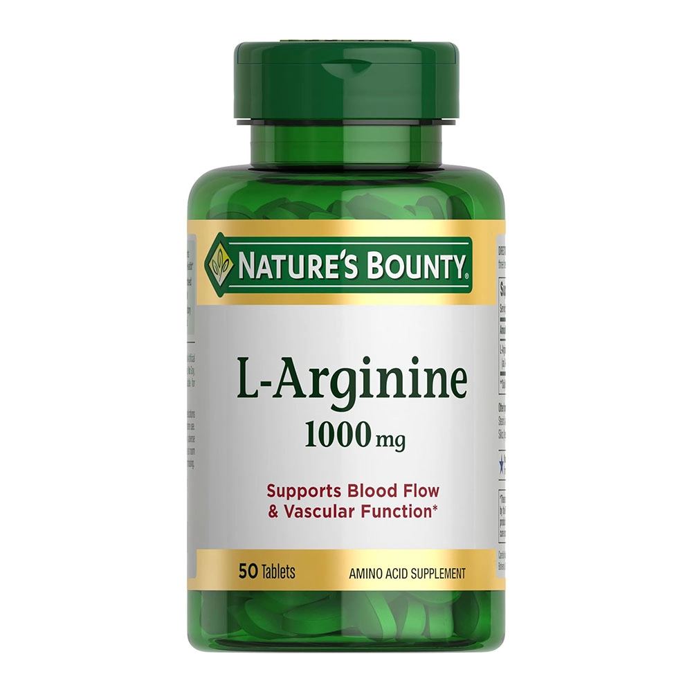 آرژنین نیچرز بونتی | NATURE’S BOUNTY L-ARGININE 1000mg شاخص