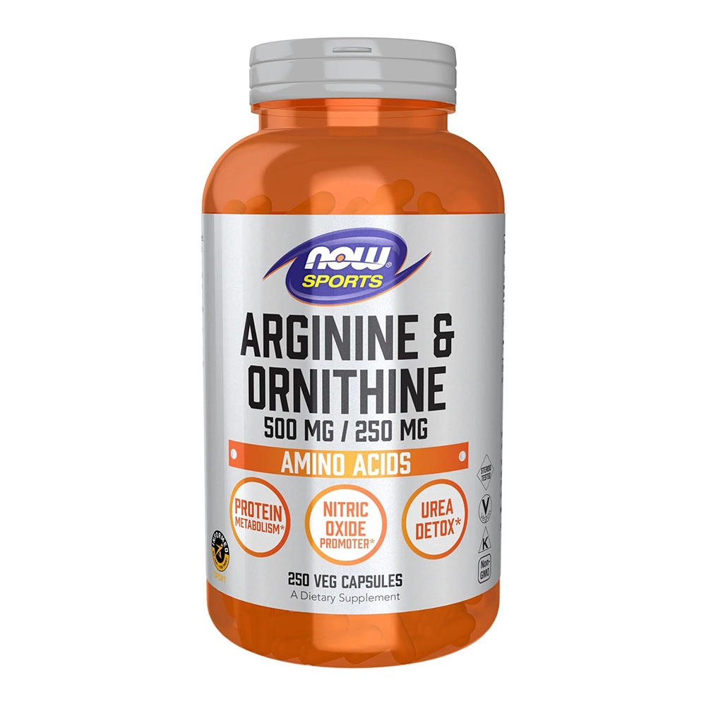 آرژنین و اورنیتین ناو | NOW Arginine & Ornithine شاخص