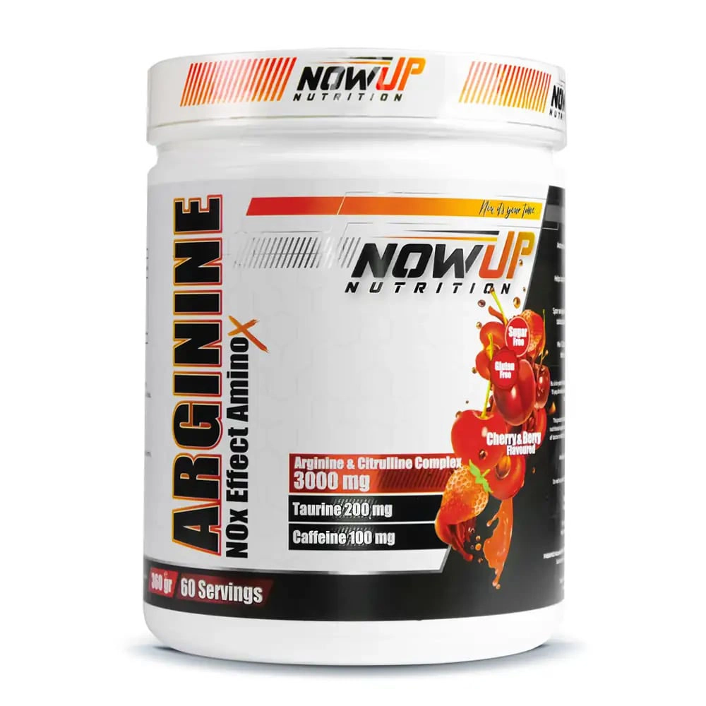 NowUP Nutrition Arginine Nitric Oxide Effect شاخص