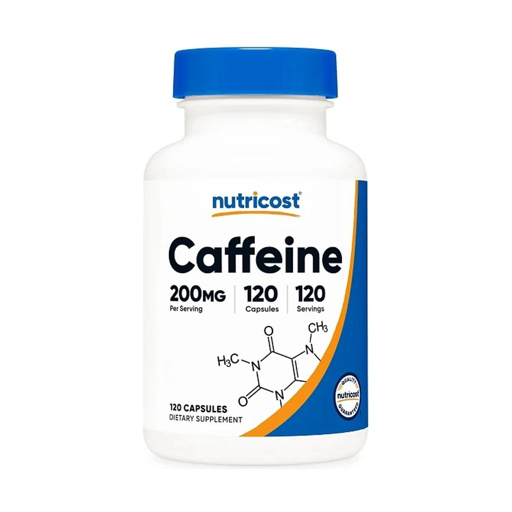 کافئین نوتری کاست 200 میلی گرم | Nutricost Caffeine 200mg شاخص
