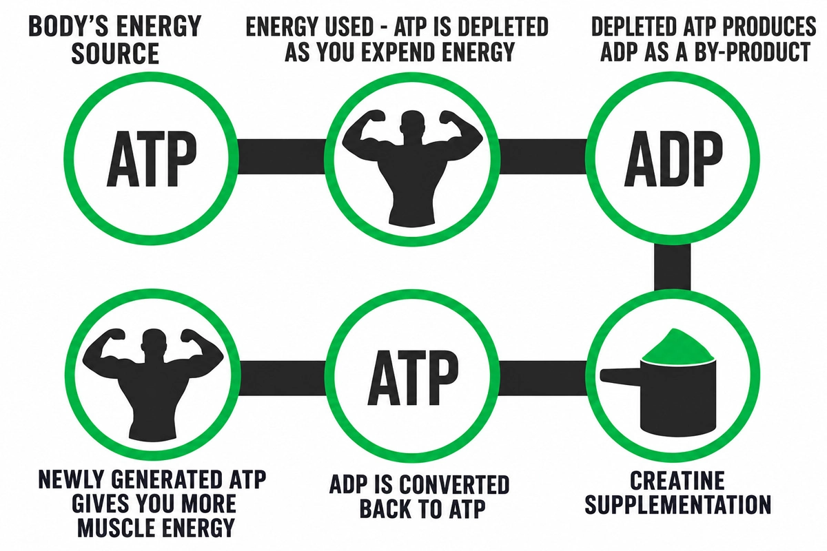 ATP چیست و چه نقشی در تأمین انرژی عضلات دارد؟